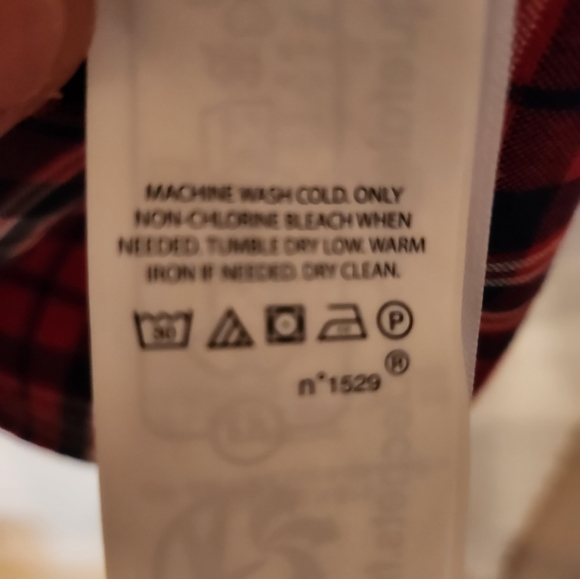 SOLD! $125 Polo Ralph Lauren Classic Fit Plaid Oxford Shirt  - Med - Red & Navy! - Picture 11 of 12